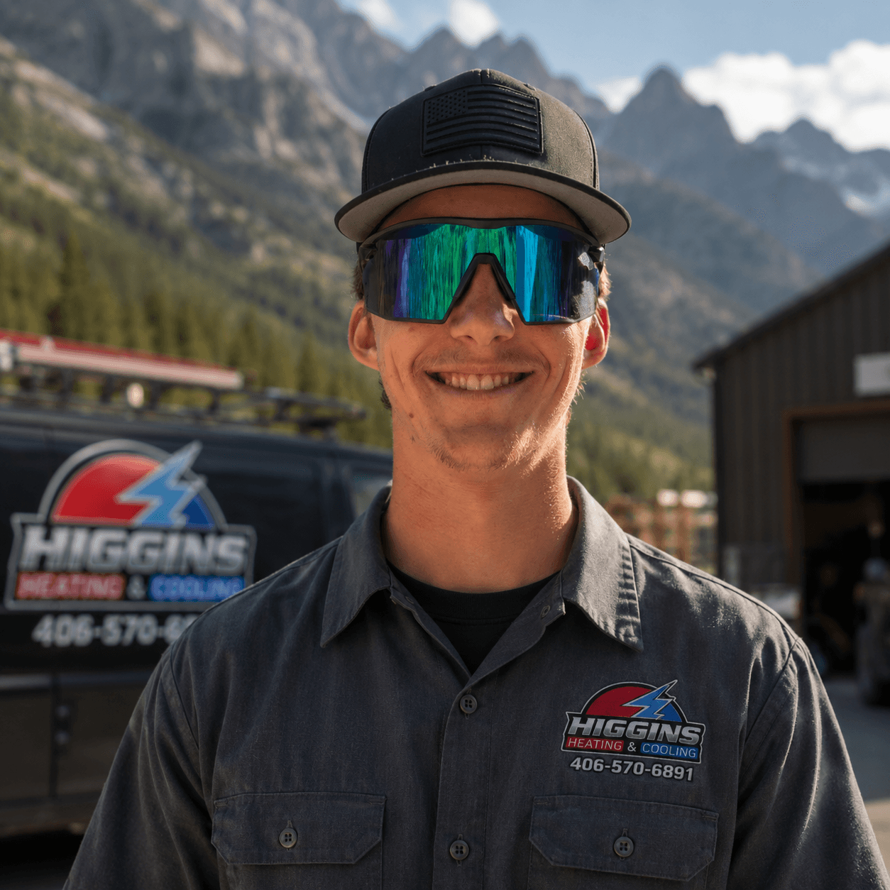 Andrew Moffet, Team Lead at Higgins Heating & Cooling