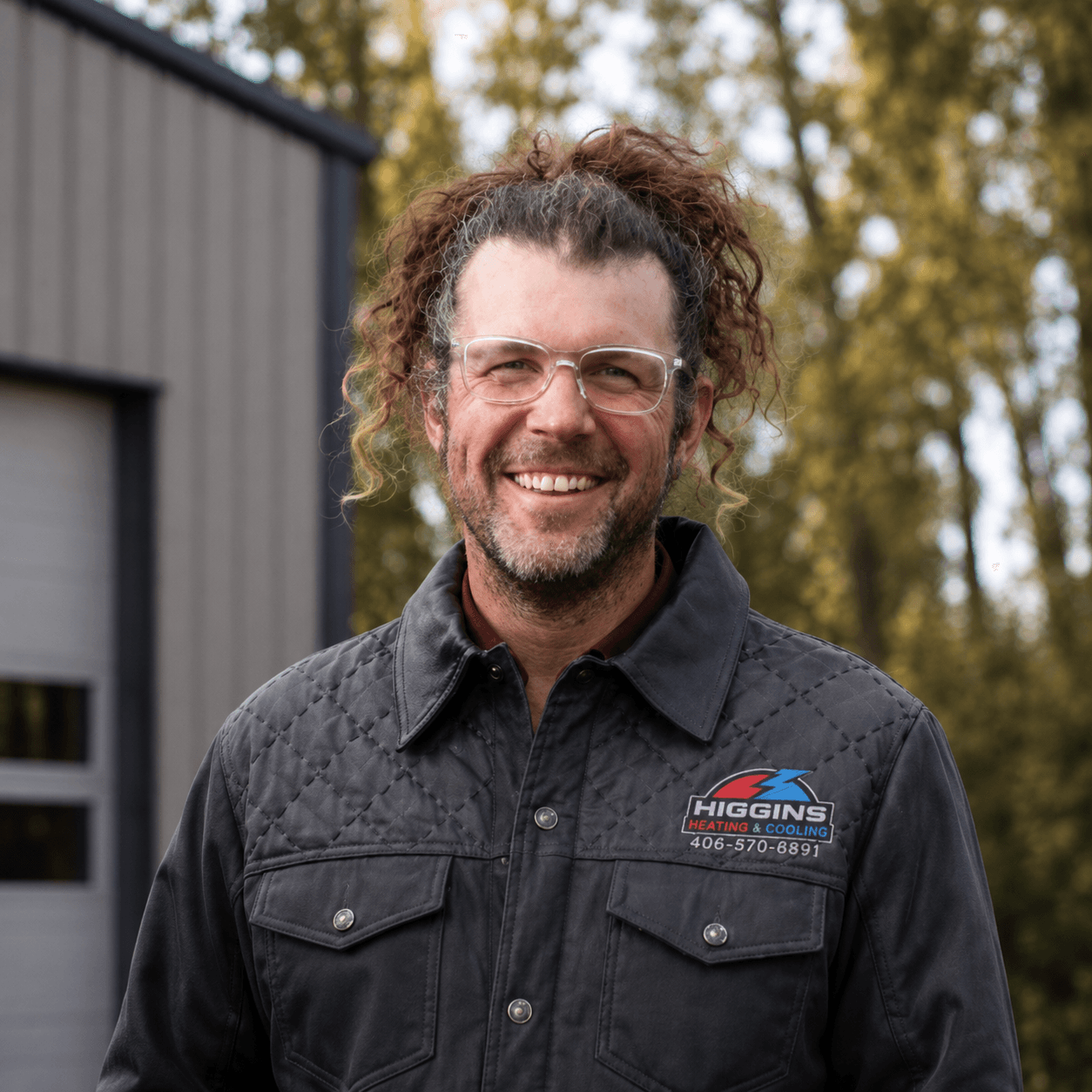 JJ Higgins, owner of Higgins Heating & Cooling